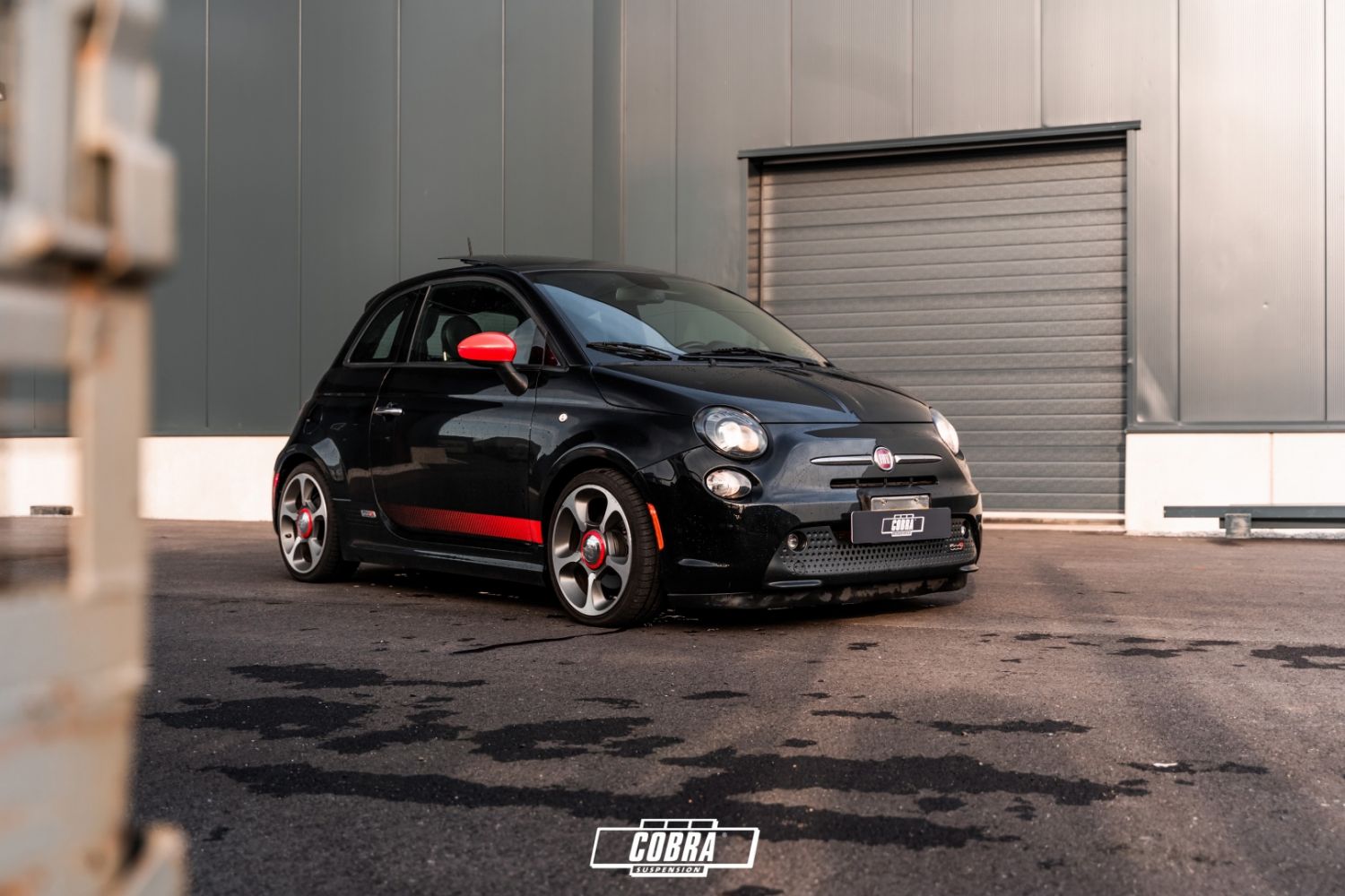Fiat 500e on sale lowering springs